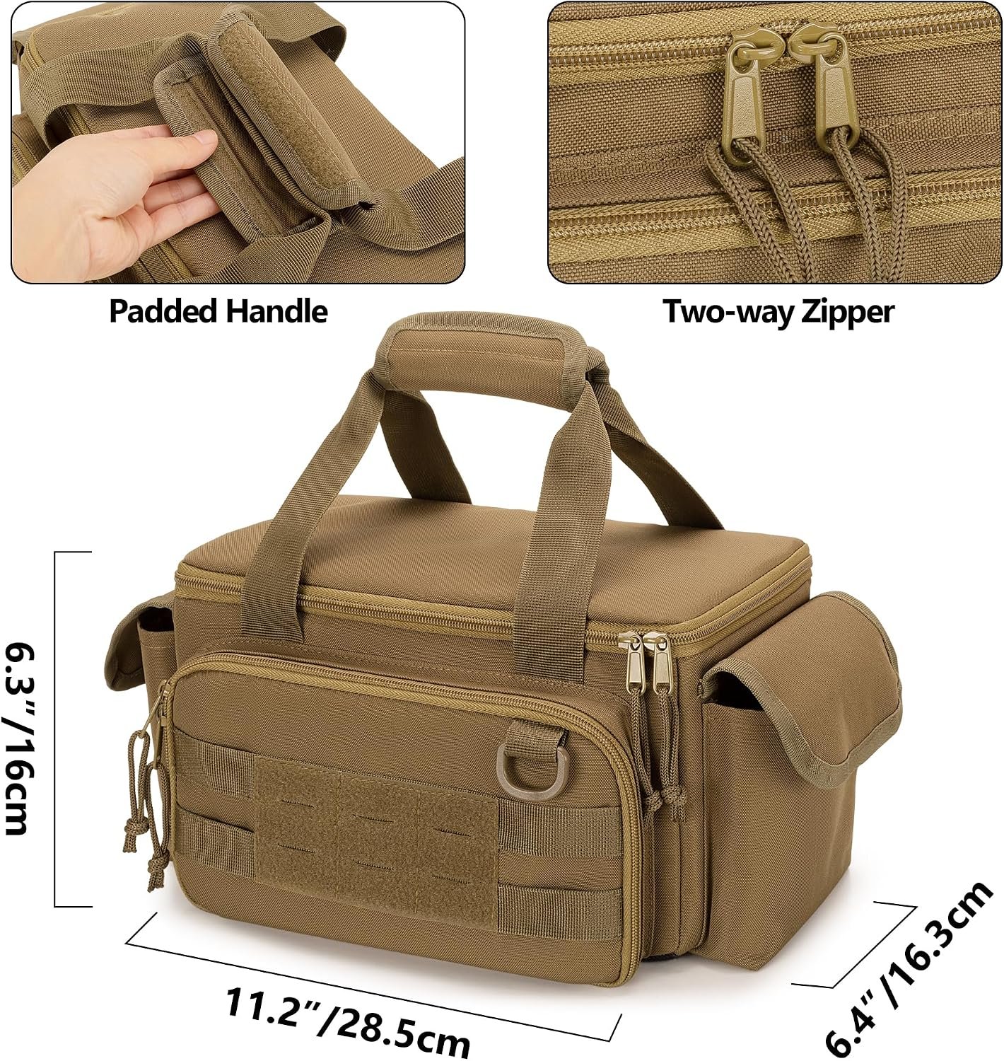 Rexmica Small Tool Bag Tool Storage Organizer Tact... - Image 6