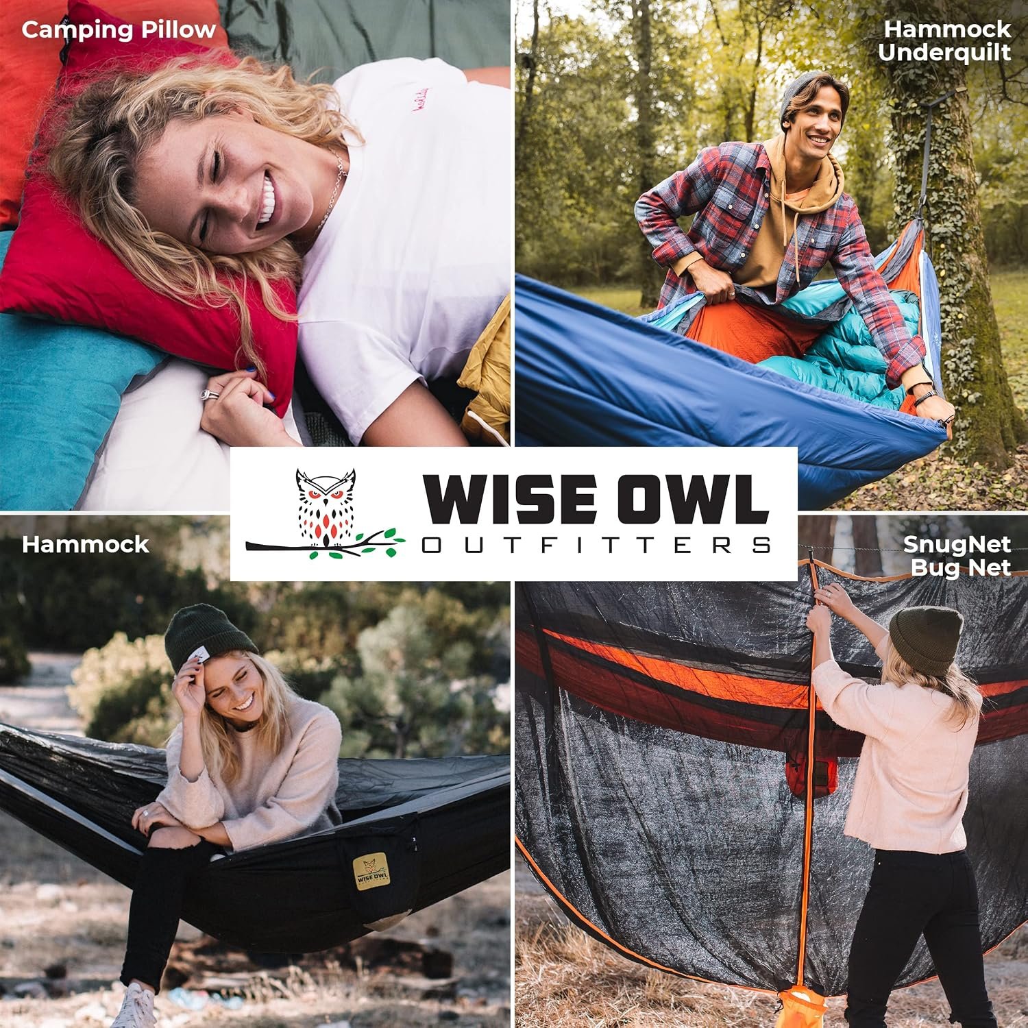 Wise Owl Outfitters Camping Hammock – up to 500lbs... - Image 9